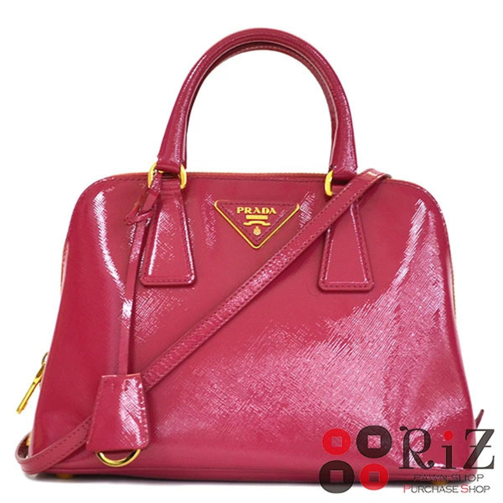 PRADA Saffiano Handbag LUX Pink